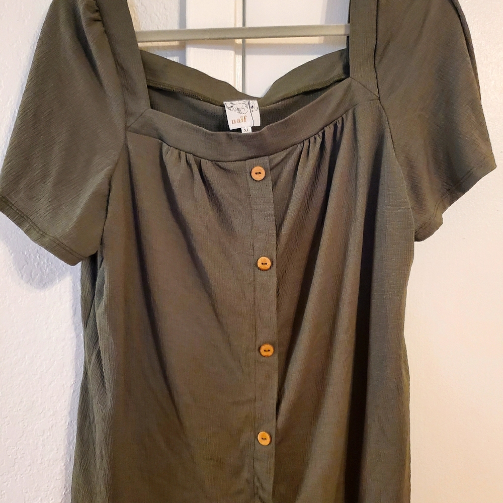 Olive Green blouse